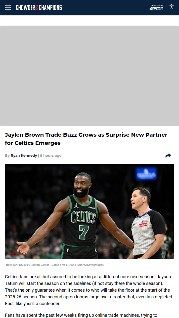 Jaylen Brown to Spurs? Trade Rumors Heat Up