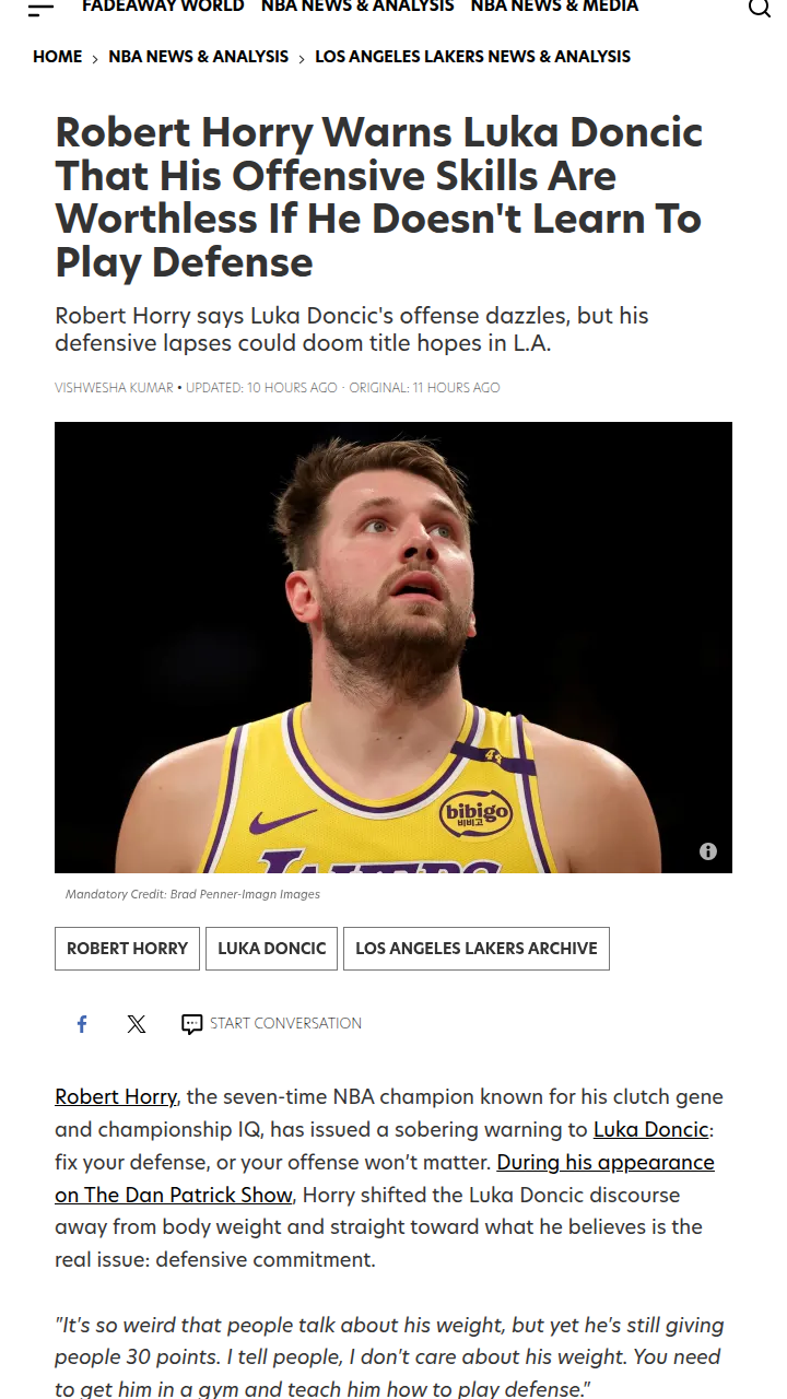 Big Shot Rob Calls Out Luka’s D