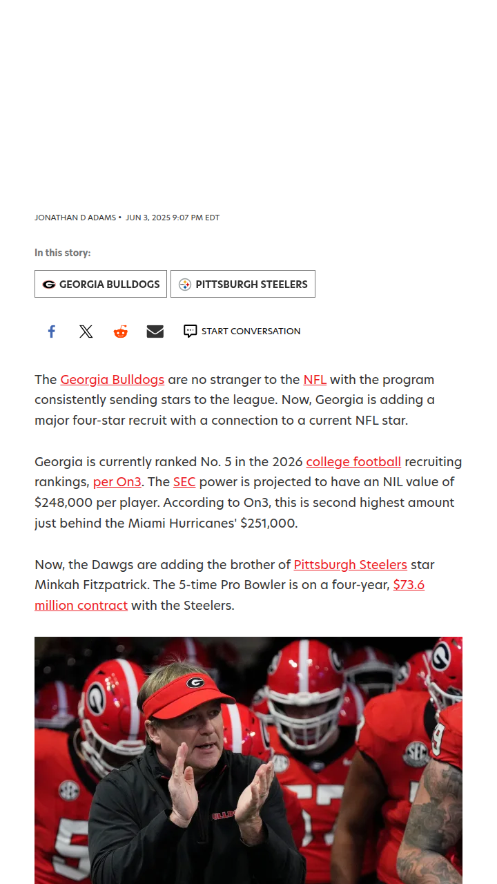 Fitzpatrick Legacy Hits Athens: Dawgs Win Big