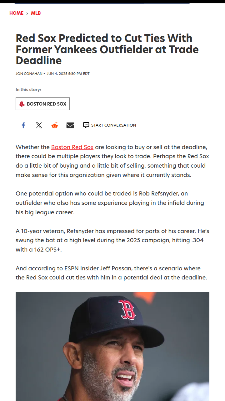 Refsnyder’s Sox Future: Trade Bait or Key Bat?