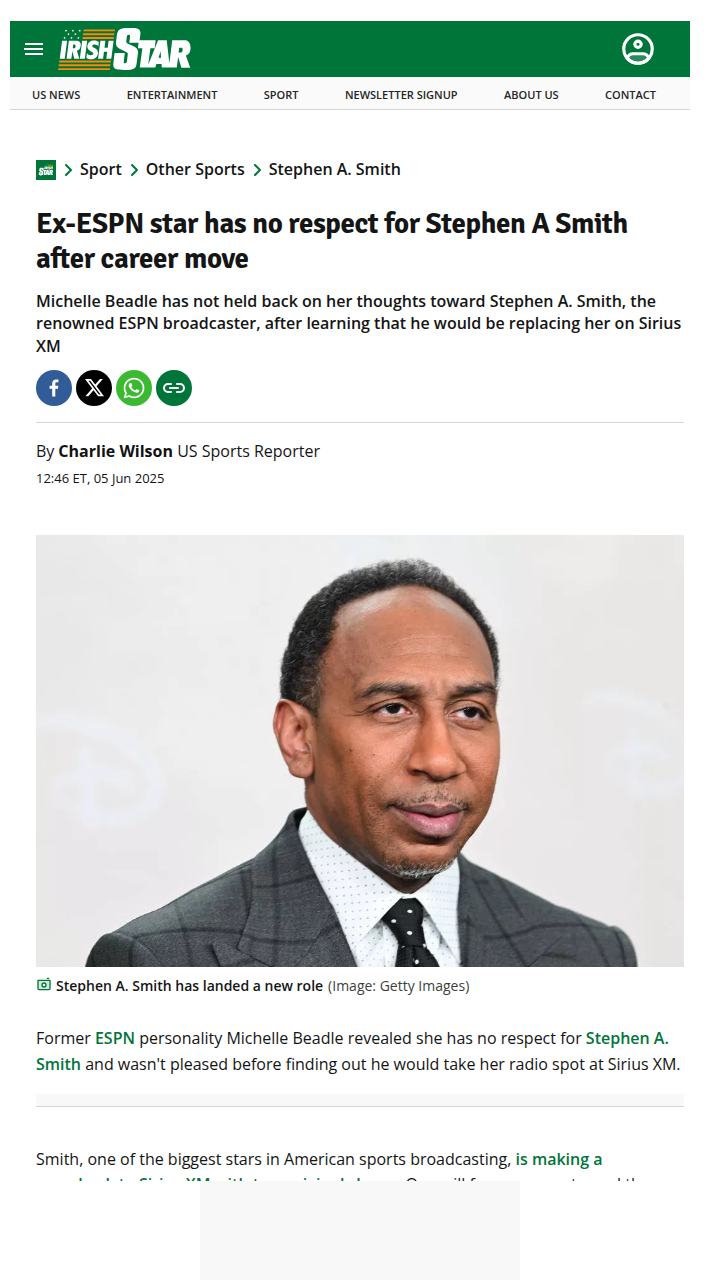 Beadle vs. Stephen A: Radio Shake-Up Drama