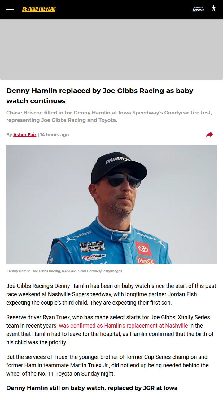 Baby Watch Drama: Who Drives the No. 11 Next?