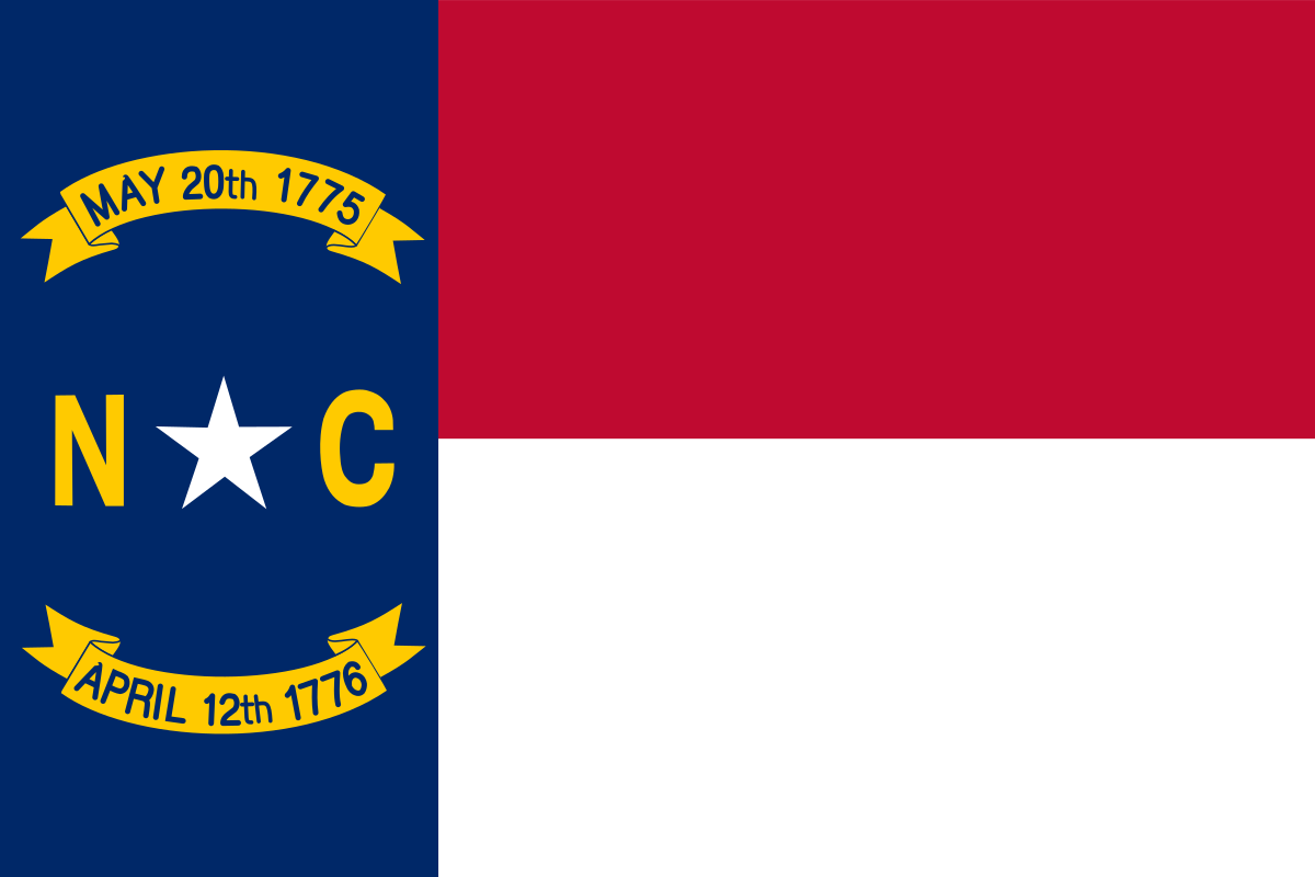 Stars, Dates, and a Dash of Rebellion in North Carolina’s Banner