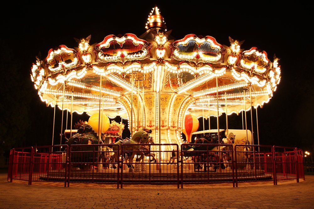 My job is like a merry-go-round at an amusement park, it's the same day after day for decades🤔