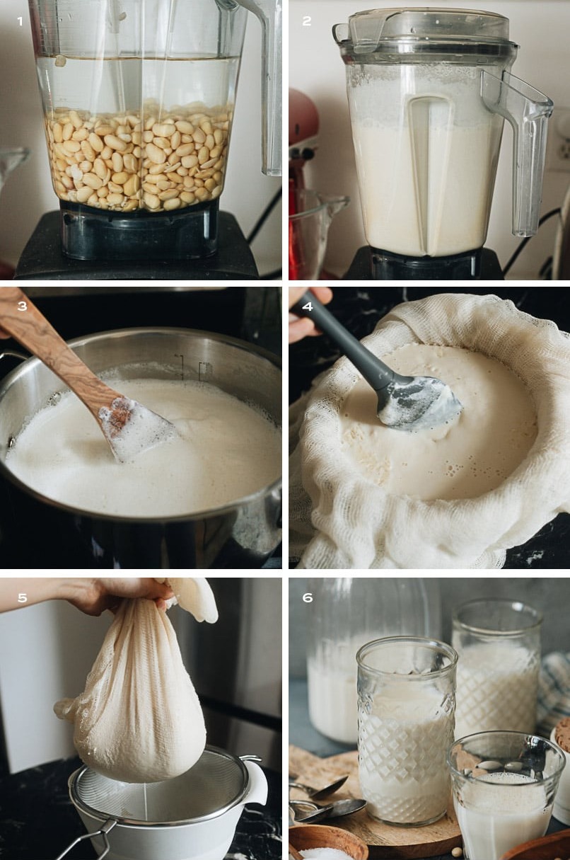 Homemade Soy Milk in 6 Simple Steps