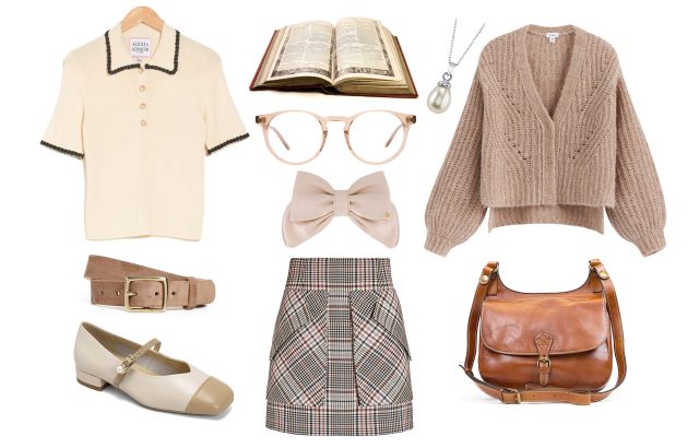 Sunlit Pages and Statement Collars
