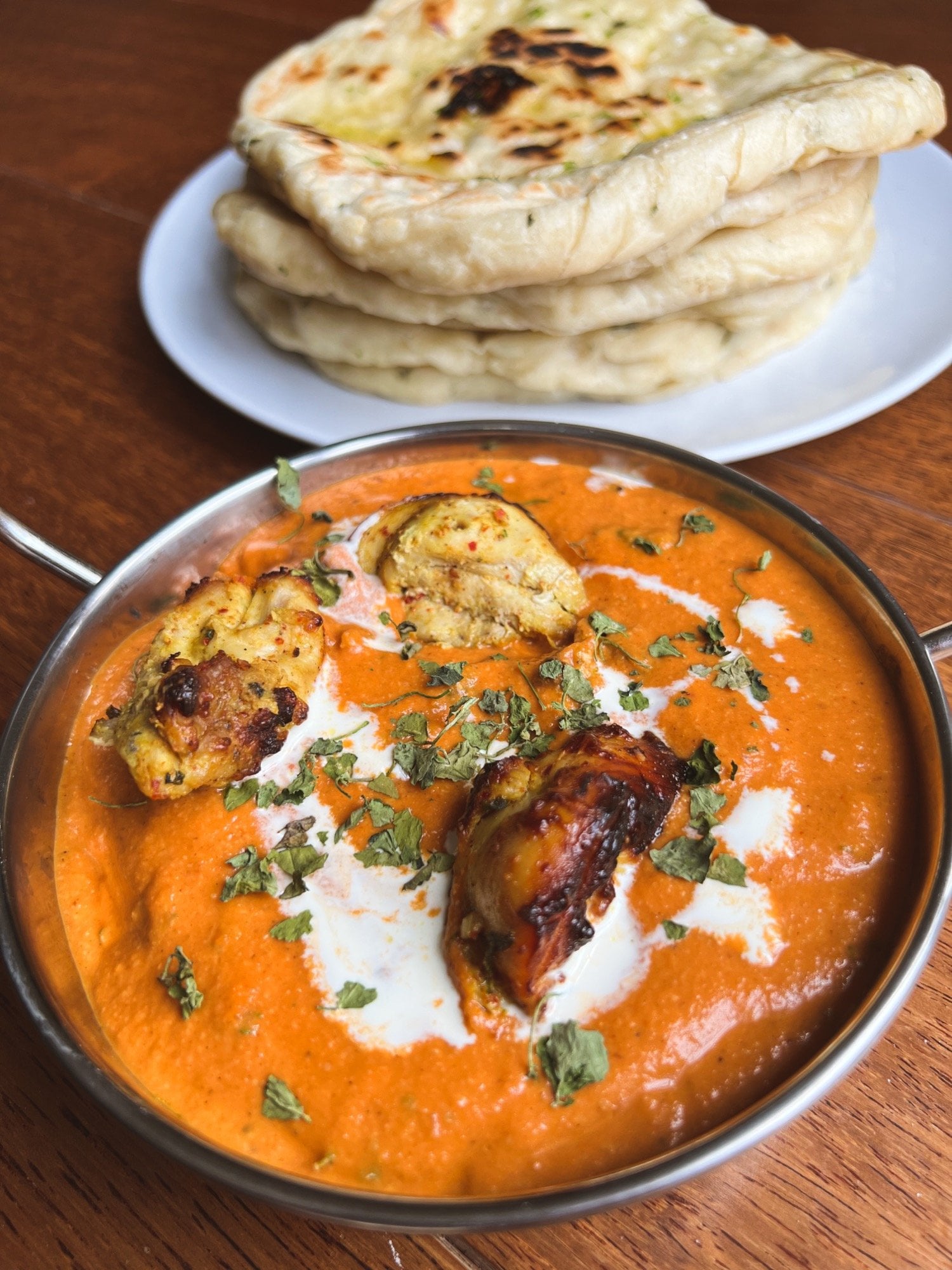 Butter Chicken & Garlic Naan: The Ultimate Comfort Combo 😋