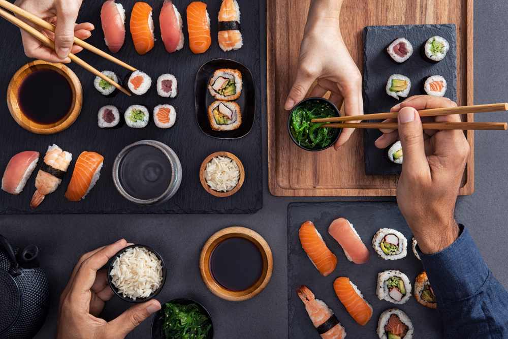 When first try nigiri sushi, keep these in mind: