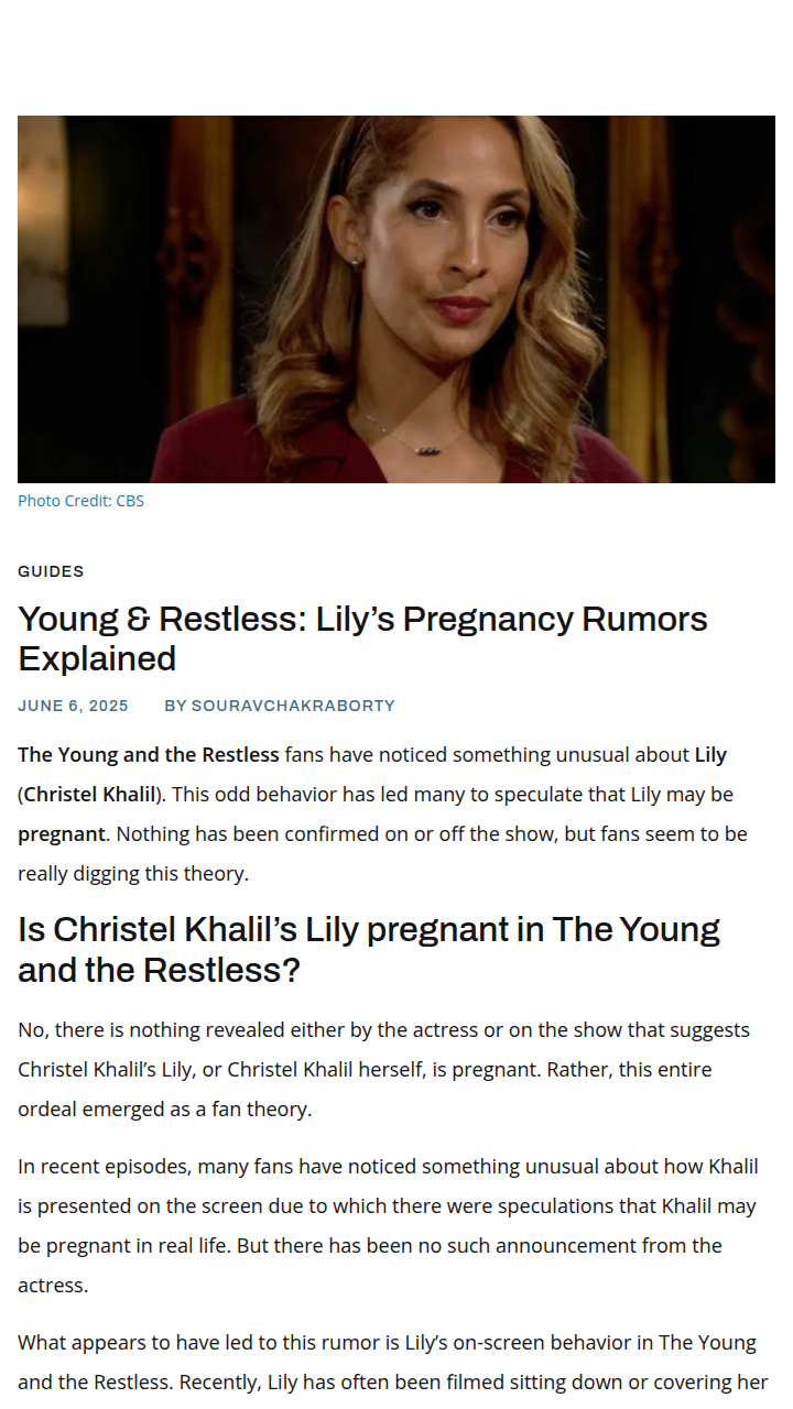 Lily’s Baggy Clothes: Hiding a Bump? 🤔