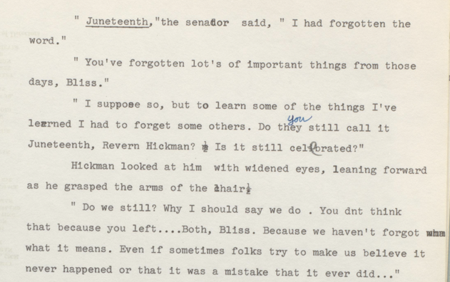 Juneteenth Echoes in Ralph Ellison’s Unfinished Symphony of Freedom