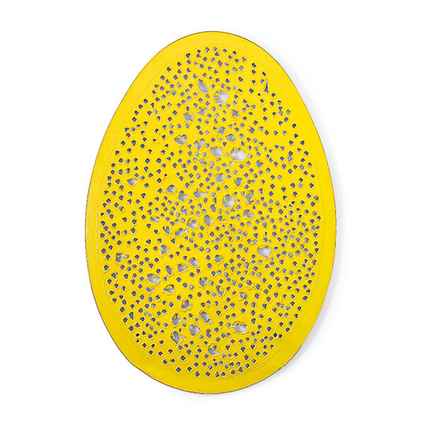 When the Sun Went Abstract in Fontana’s Yellow Universe