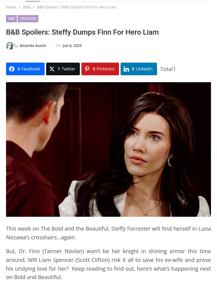 Steffy’s Shocking Choice 💔
