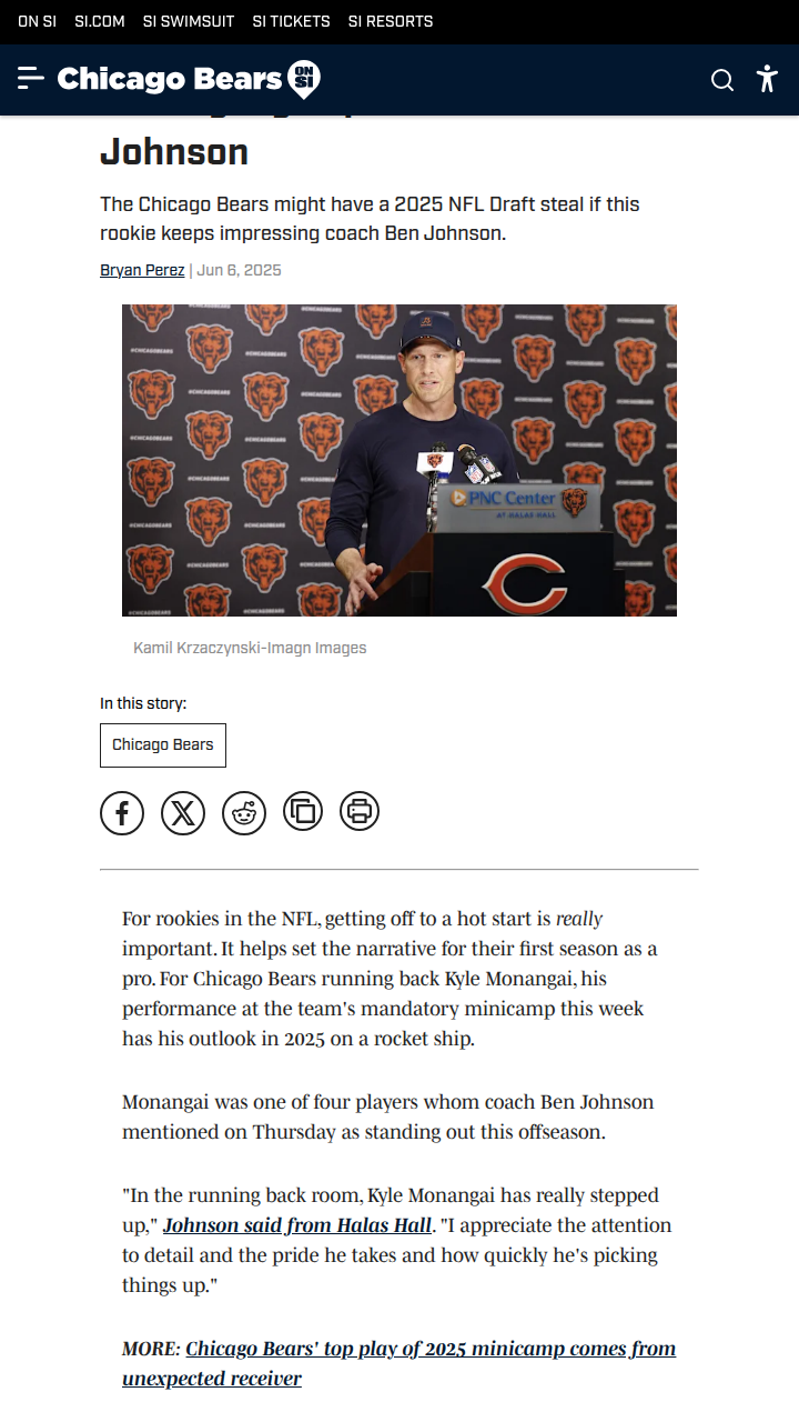 Monangai Turning Heads at Halas Hall