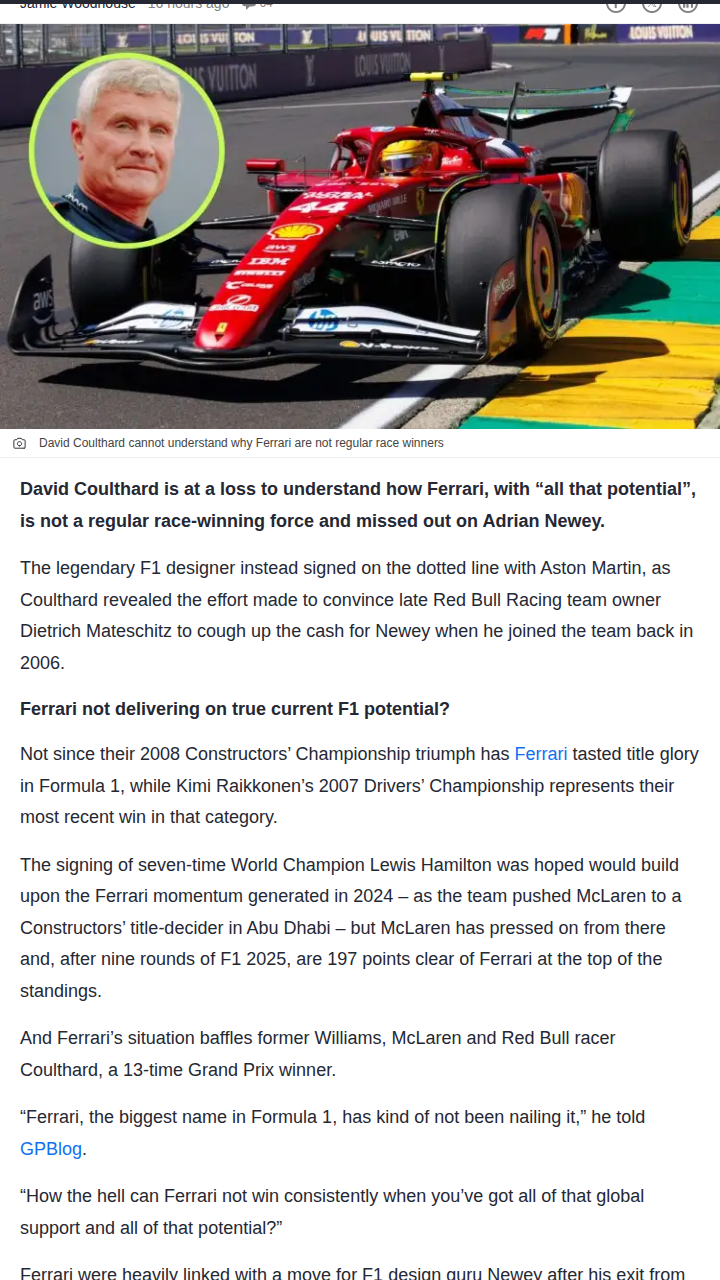 Why Can’t the Prancing Horse Win Anymore?