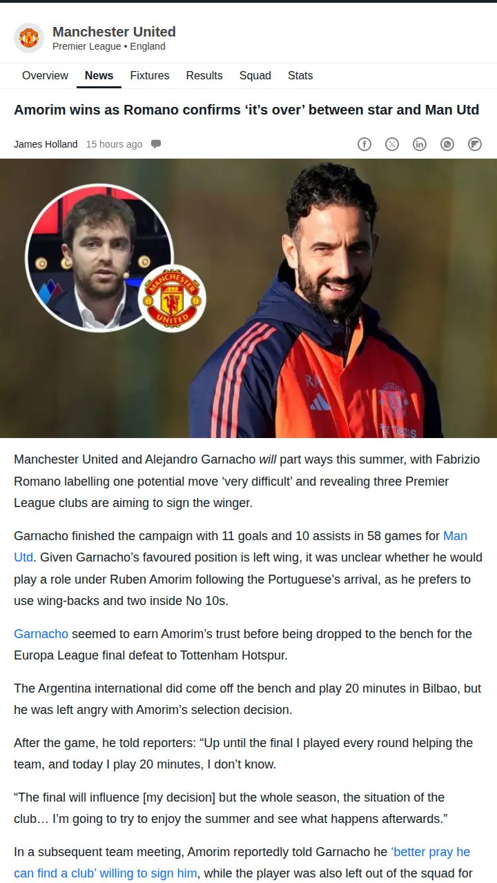 Garnacho’s Red Devils Exit: What’s Next?