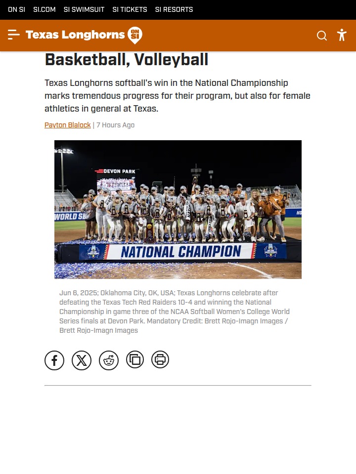 Longhorns Join Elite Triple-Crown Club