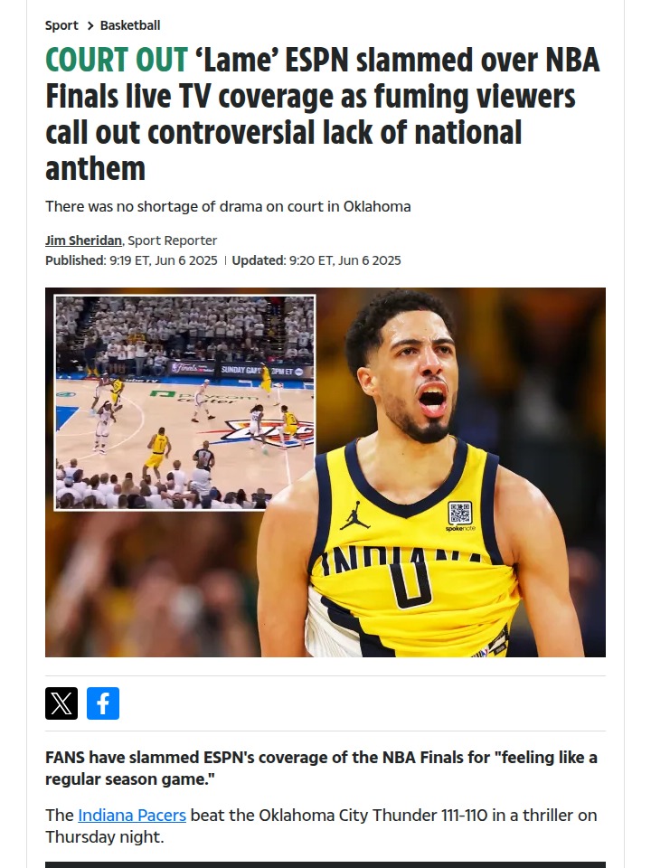 ESPN’s Finals Coverage Misses the Mark?