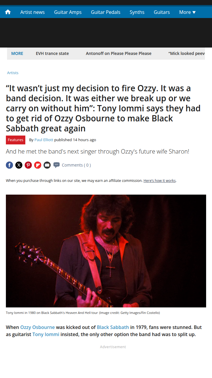 Ozzy’s Firing: Band Betrayal or Survival? 🤔