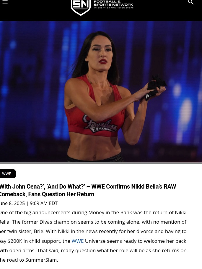 Nikki Bella’s Solo Comeback: Hype or Hurdle?