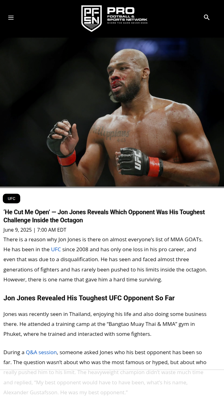 Bones’ Bloodiest Battle: Gustafsson War