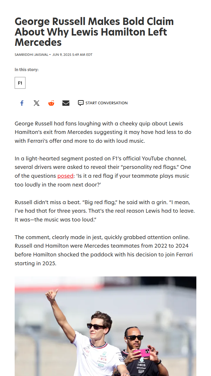 Russell Jokes: Did Loud Beats Drive Lewis Out?