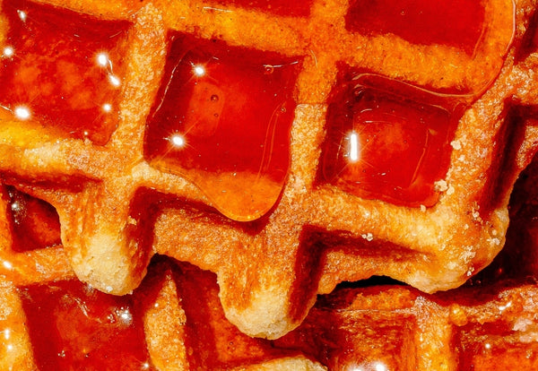 Belgian Waffles Stacked Higher Than My Expectations 🧇