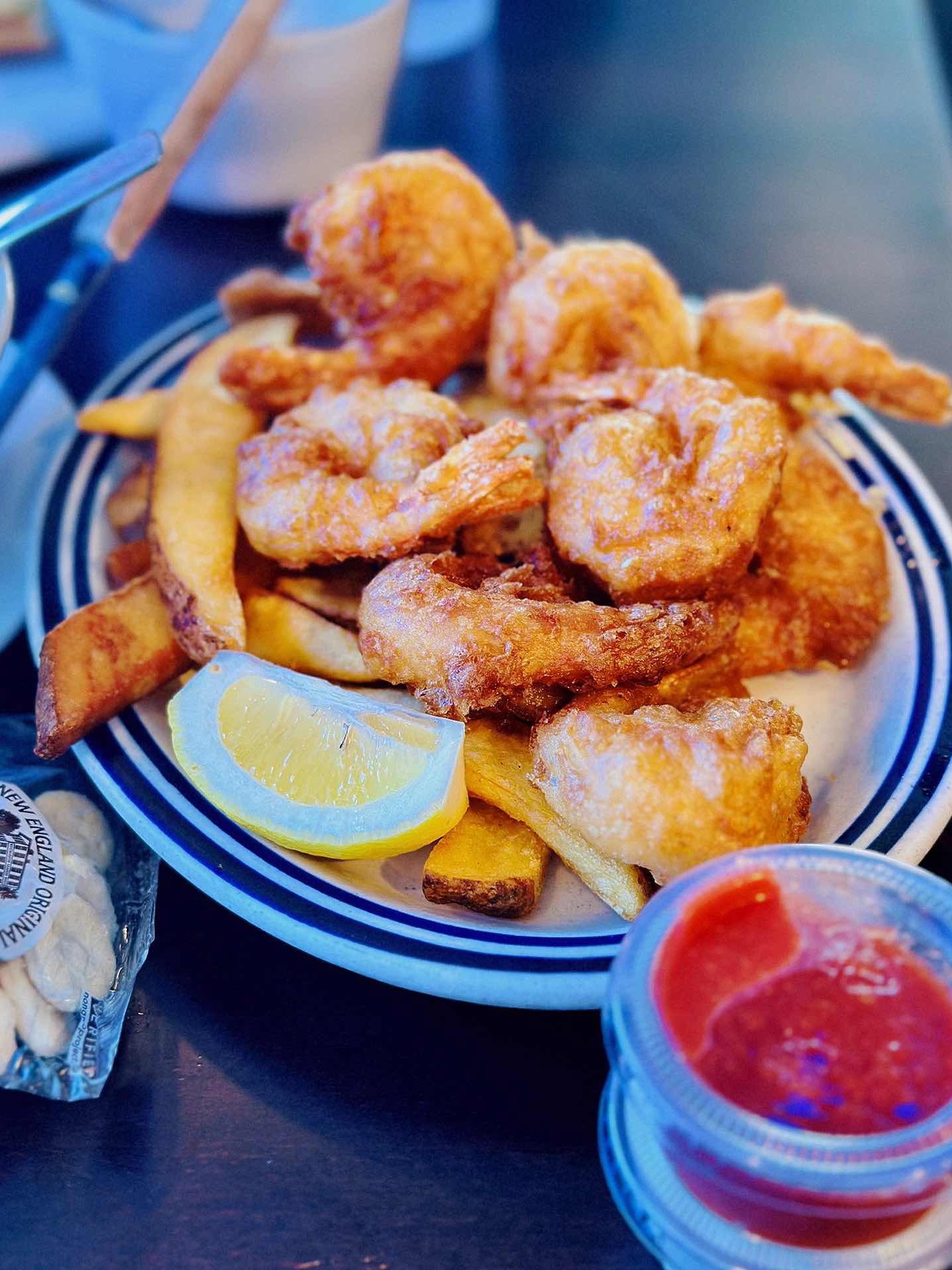 Barbara's Fishtrap - Deep Fried Jumbo Shrimp FTW 🙌
