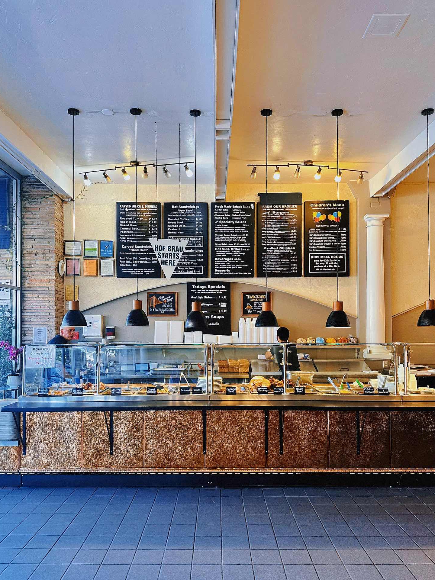 Europa Deli - Euro-style boxed meal in the vast rural US