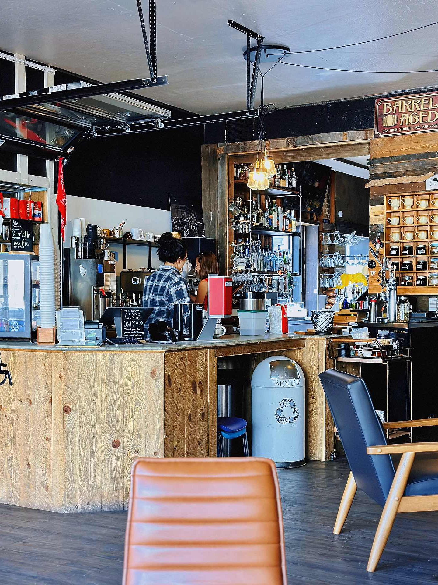 Barrelista - Enjoying Morning Coffee in the 1849 Old Town
