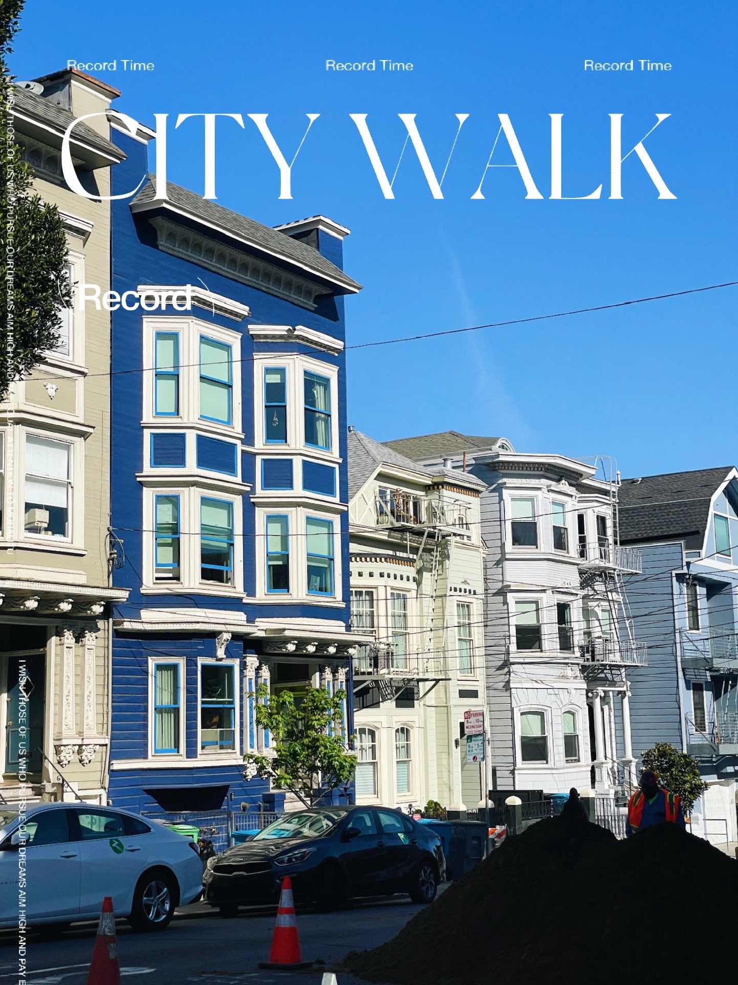 San Francisco | Check out this Walking Map of Cole Valley vol.1