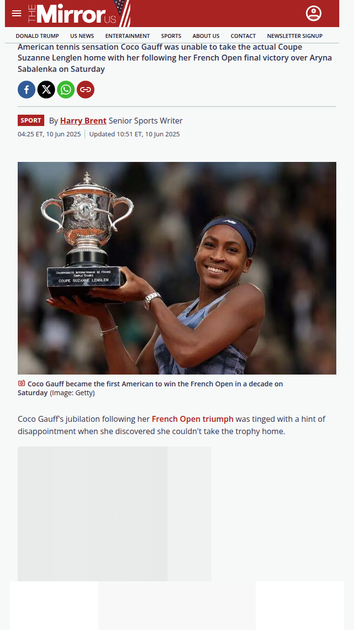 Coco’s Trophy Twist After Epic Comeback