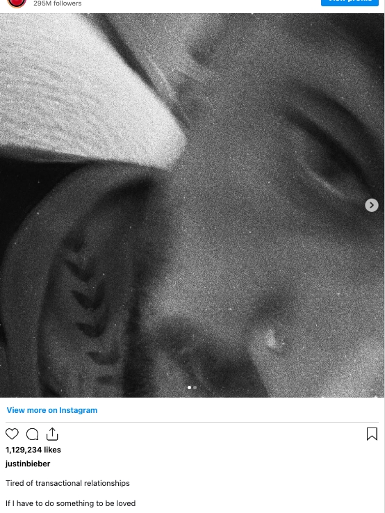 Justin Bieber Gets Real About Love