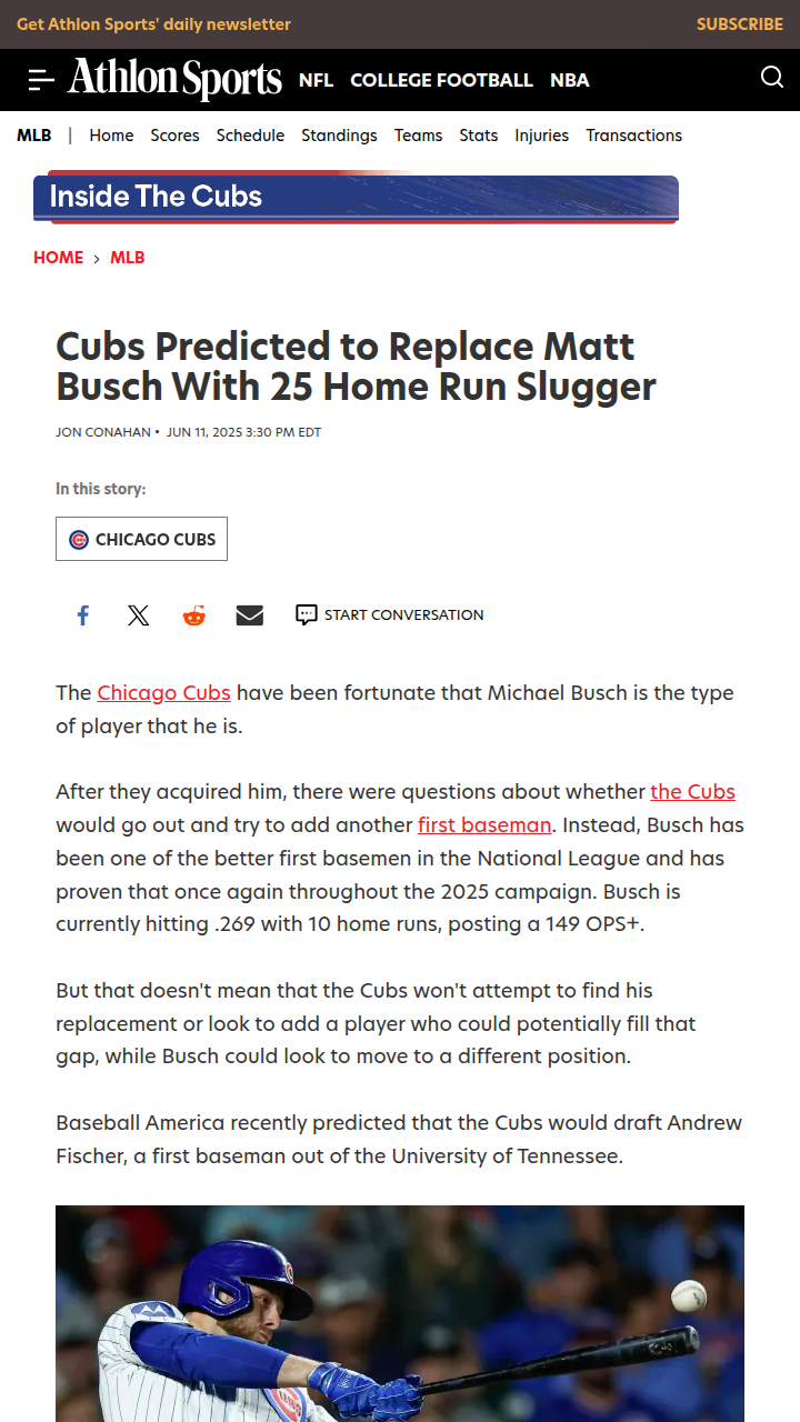 Cubs Eye Power Move at First Base?