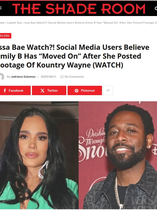 Emily B & Kountry Wayne: New Couple Alert? 👀
