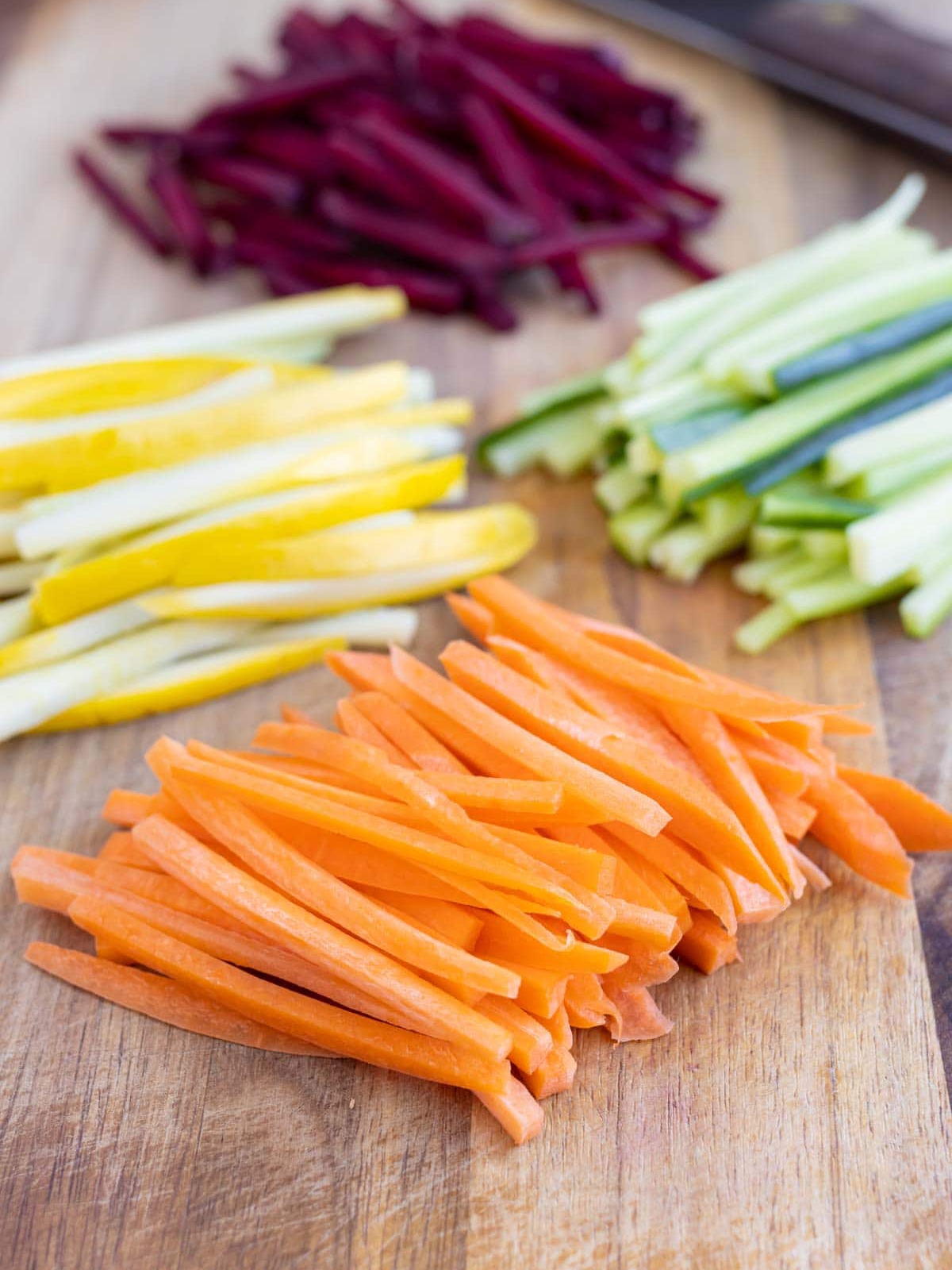 Julienne Veggies in Minutes: Two Simple Ways