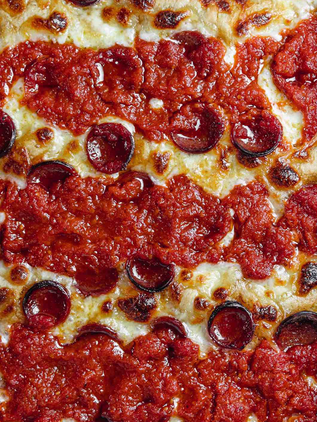 Did Not Expect Detroit Style Pizza To Hit Like This