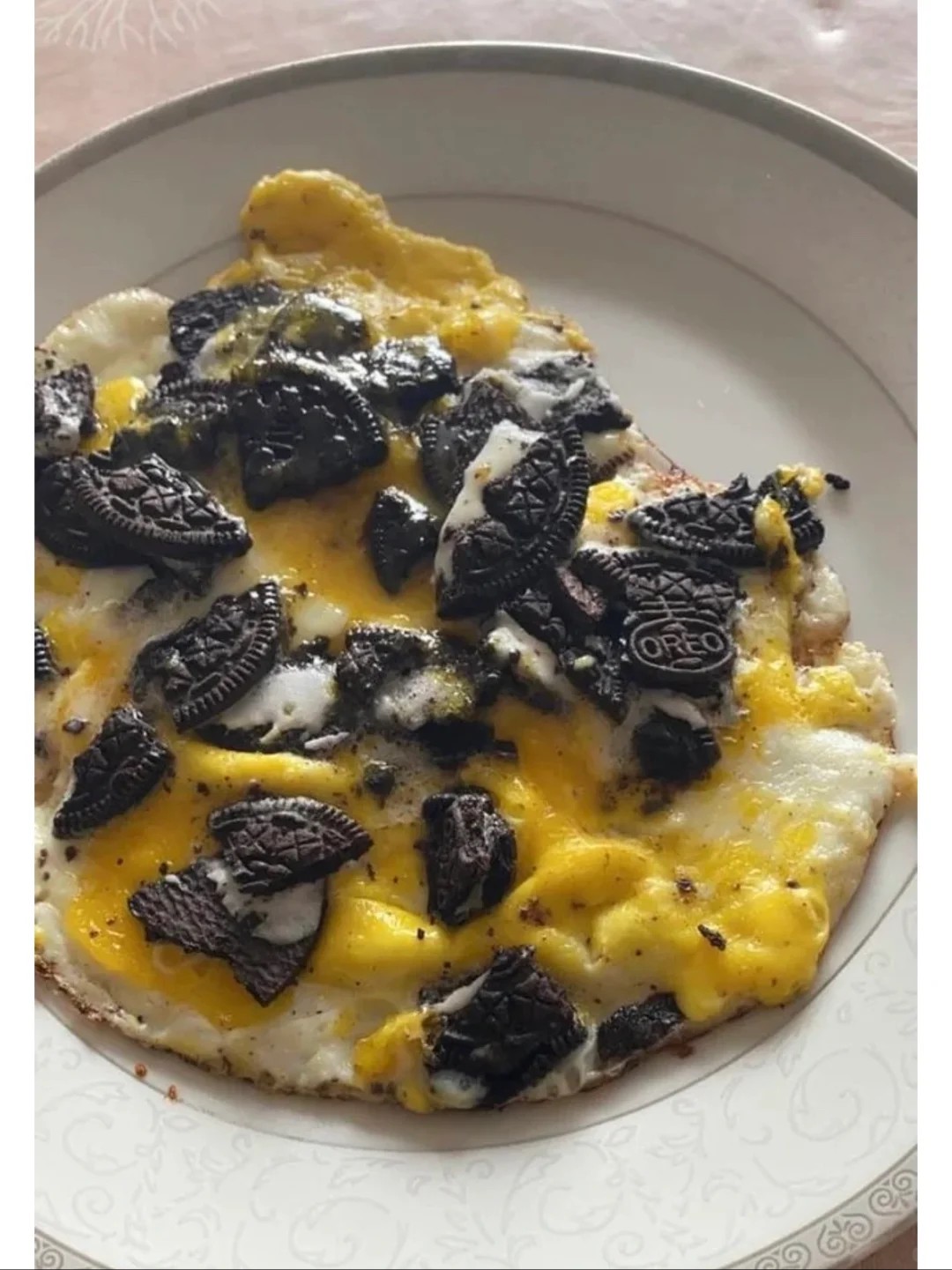 Develop a new dish of Oreo🍪