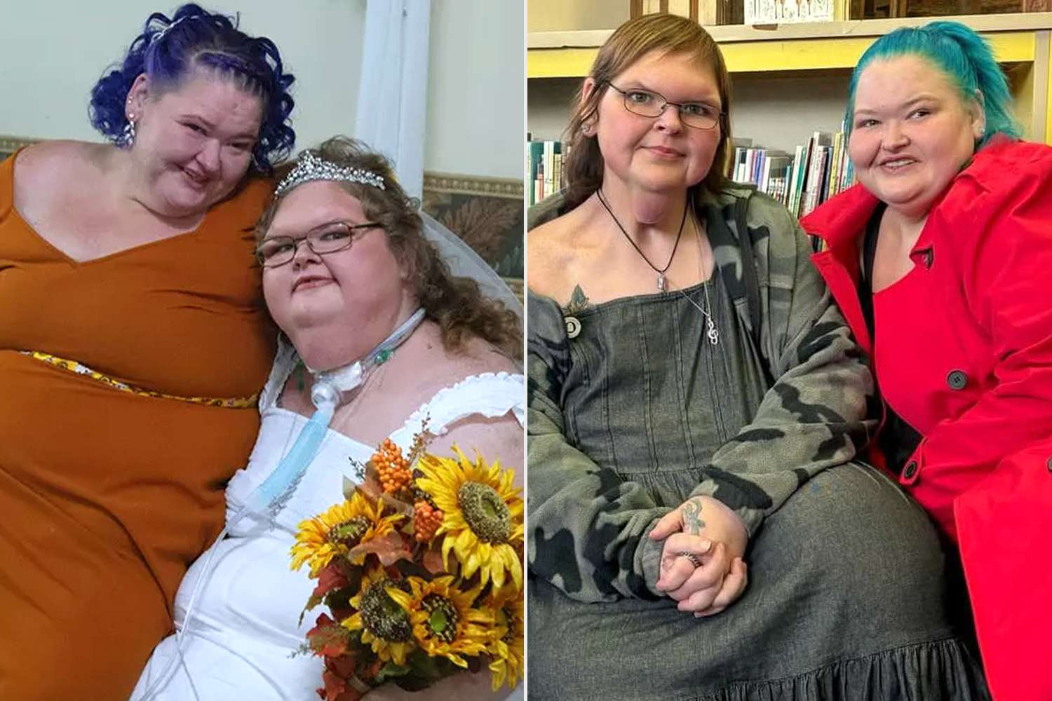 Tammy's glow up while Amy regresses 😳
