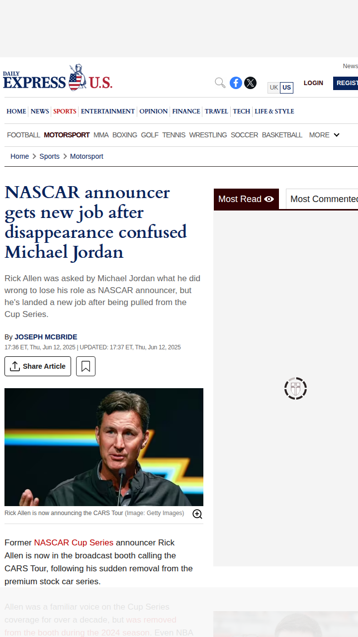 Rick Allen’s Exit: Even MJ Was Baffled!