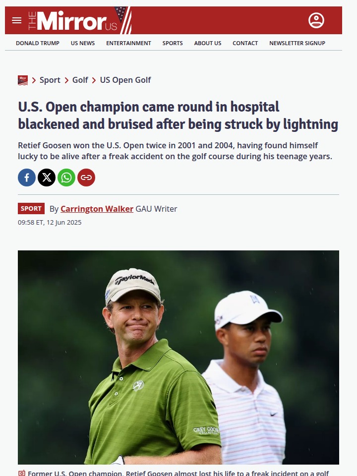 Goosen’s Shocking Comeback Story