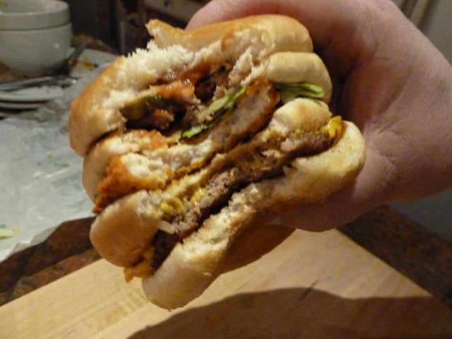 If you have a mouth big enough, Must try McDonald's Secret Menu like this:
