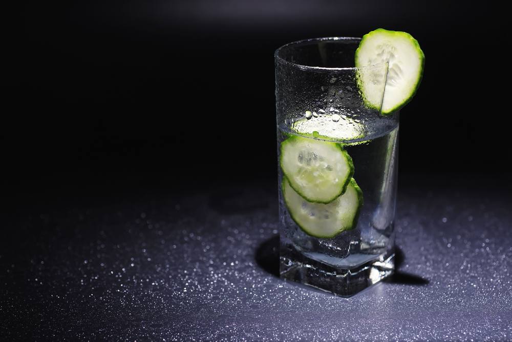 Tired with pure water? Try add some cucumbers!