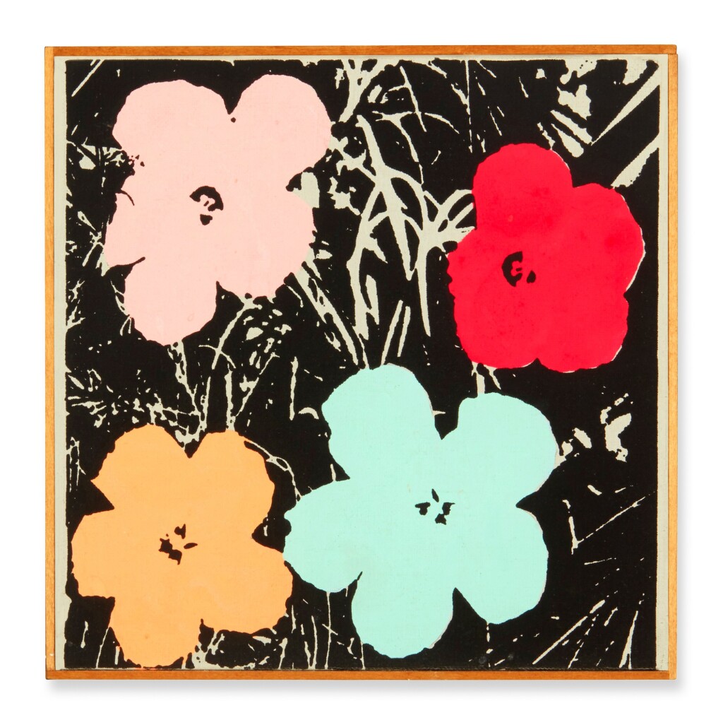 Warhol’s Flowers Bloom Amid Bidding Frenzy at Christie’s New York