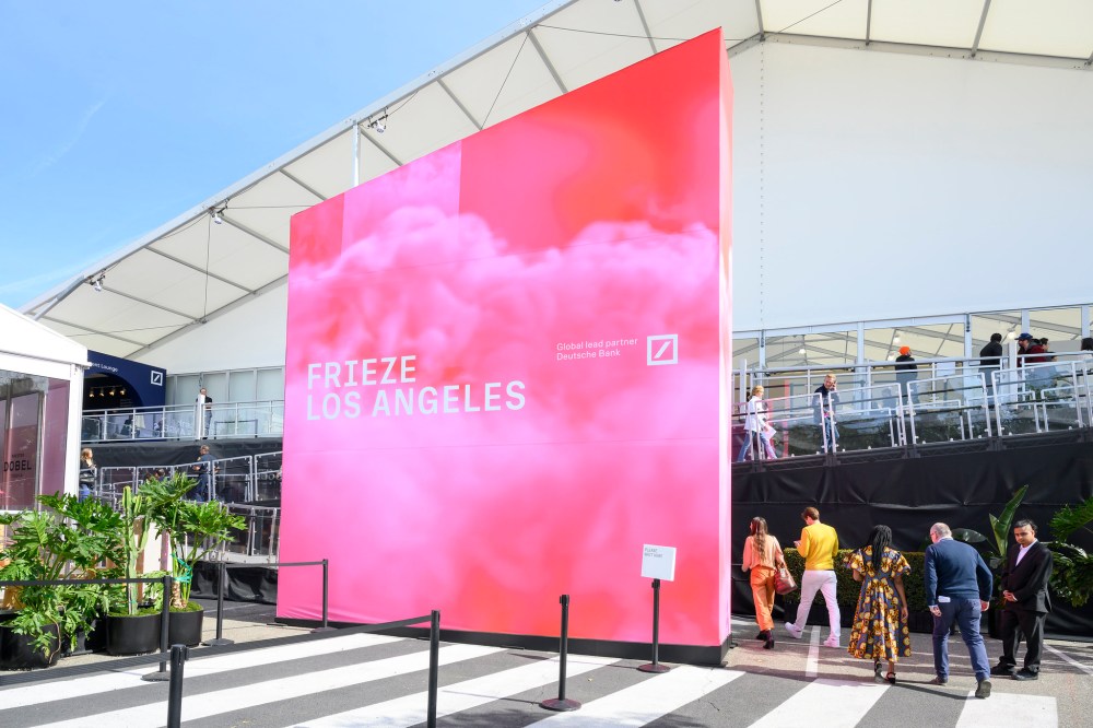 When Red Walls and Rose Quartz Steal the Spotlight at Frieze Los Angeles