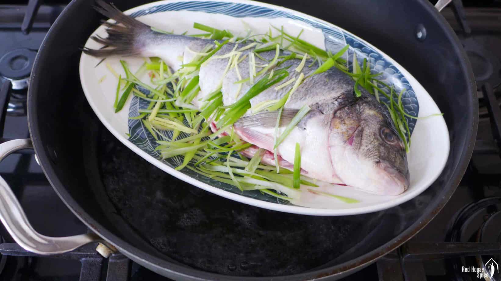 Steamed Fish Without a Steamer? Easy DIY Method!