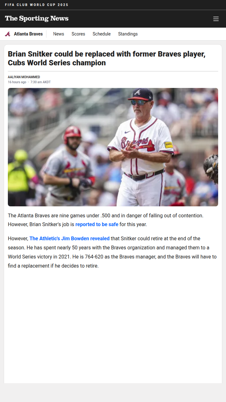 Could David Ross Be the Next Braves Skipper?