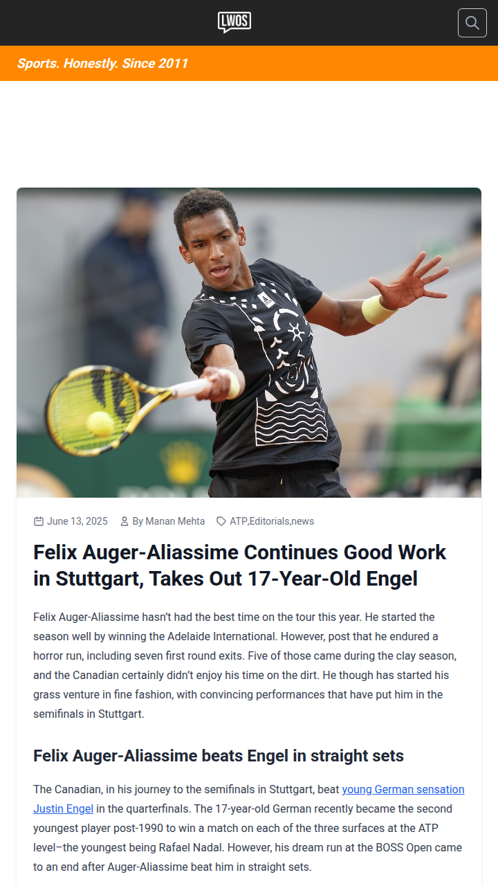FAA Ends Engel’s Dream Run in Stuttgart