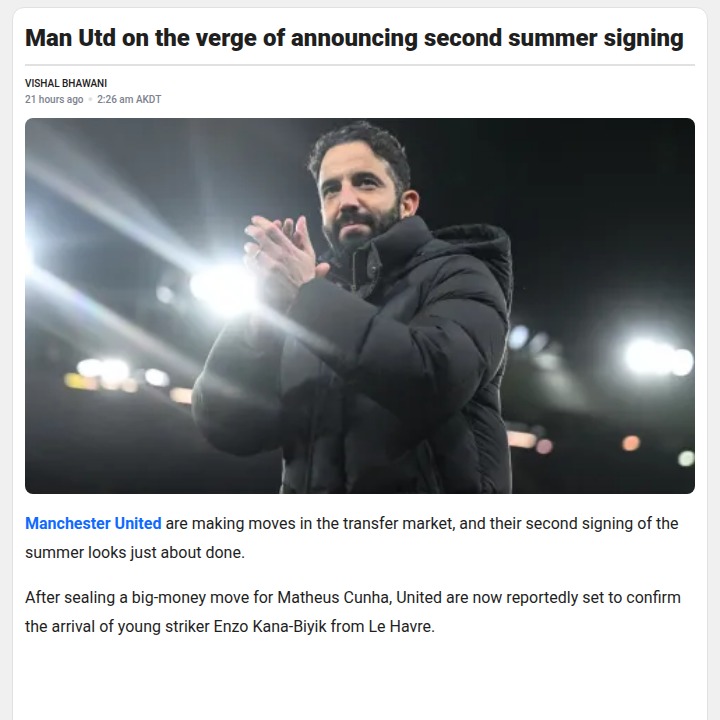 Red Devils Eye Next Pogba? Kana-Biyik Incoming!