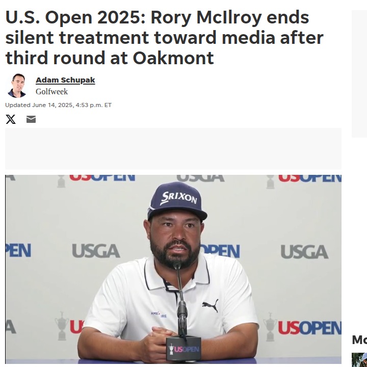 Rory Breaks Silence, Still Keeps Media Guessing