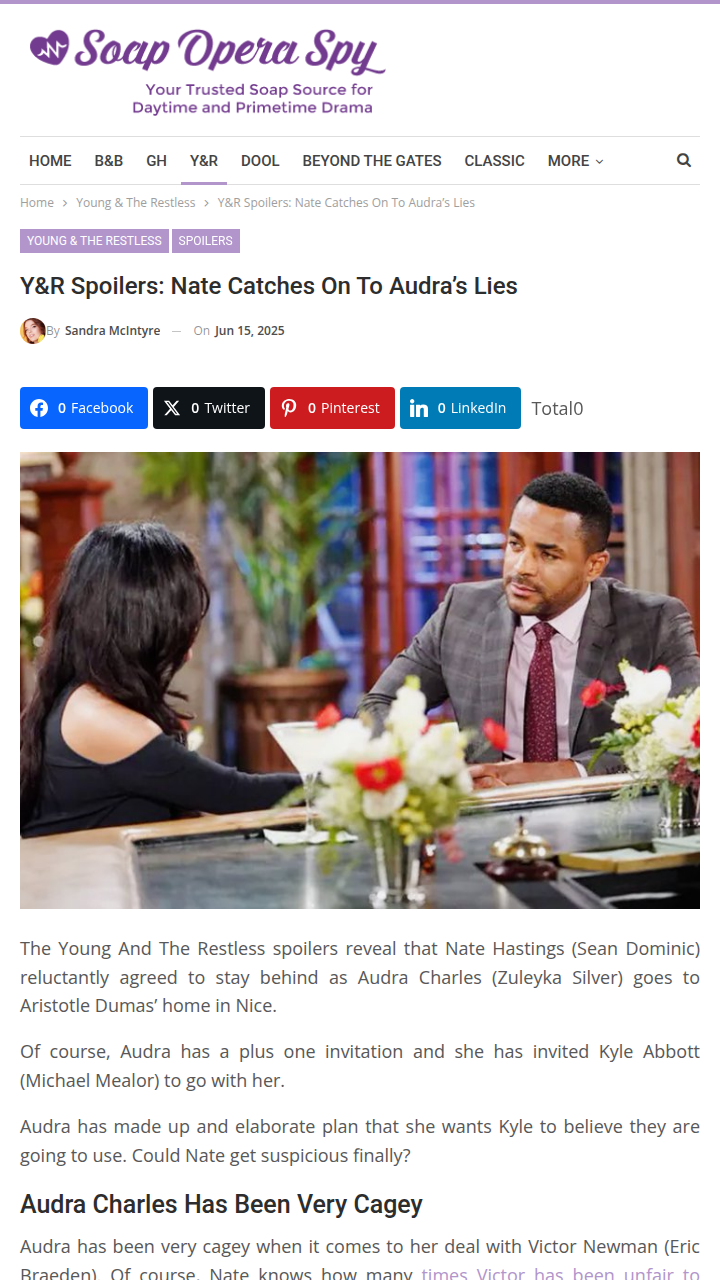 Nate Might Crash Audra & Kyle’s Trip! 👀